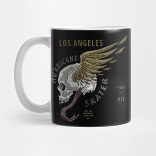 flying zombie skull Mug